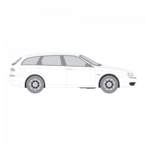 Alfa Romeo 156 Sportwagon – perforoitu tummennuskalvo