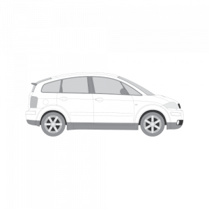 Audi A2 5-ovinen – perforoitu tummennuskalvo