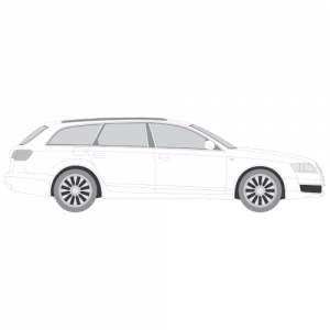 Audi A6 Avant – perforoitu tummennuskalvo