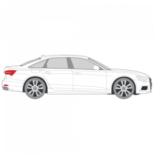 Audi A6 Sedan 5-ovinen – perforoitu tummennuskalvo
