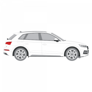 Audi Q5 – perforoitu tummennuskalvo