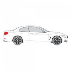 BMW 4-Sarjan Cabriolet (avo) – perforoitu tummennuskalvo