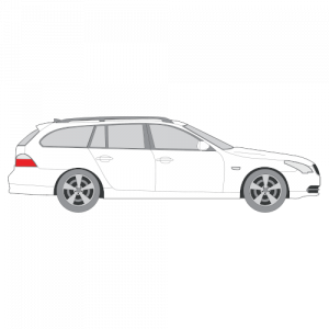 BMW 5-Sarjan Touring – perforoitu tummennuskalvo
