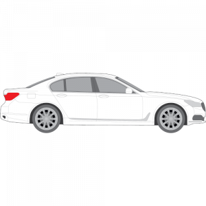 BMW 7-Sarjan Sedan – perforoitu tummennuskalvo