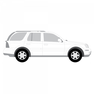 Buick Rainier – perforoitu tummennuskalvo
