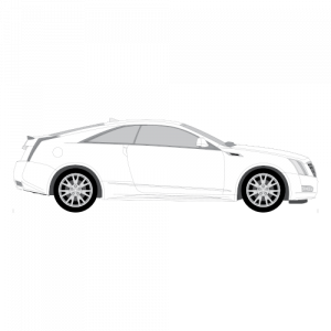 Cadillac CTS Coupe – perforoitu tummennuskalvo