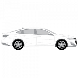 Chevrolet Malibu Sedan – perforoitu tummennuskalvo