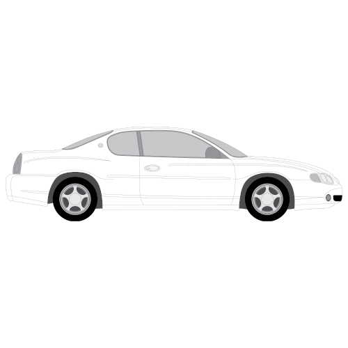 Chevrolet Monte Carlo – perforoitu tummennuskalvo