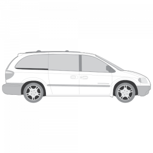 Chrysler Grand Voyager – perforoitu tummennuskalvo