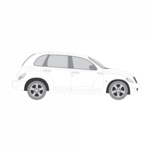 Chrysler PT Cruiser – perforoitu tummennuskalvo