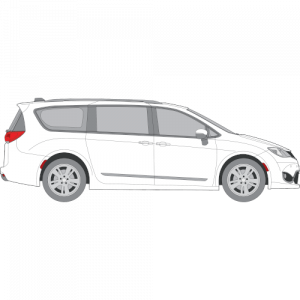 Chrysler Pacifica – perforoitu tummennuskalvo