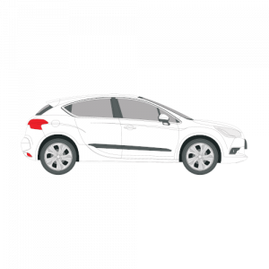 Citroen DS4 – perforoitu tummennuskalvo