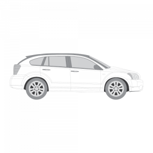 Dodge Caliber – perforoitu tummennuskalvo