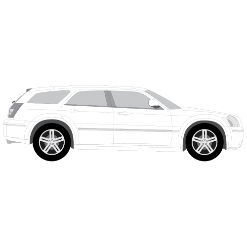 Dodge Magnum – perforoitu tummennuskalvo