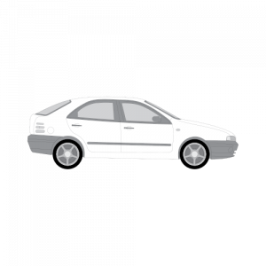 Fiat Brava – perforoitu tummennuskalvo