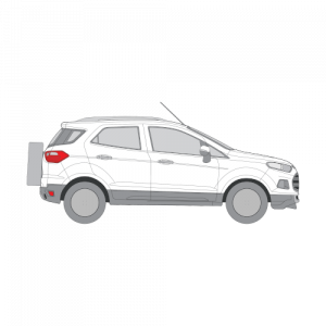 Ford Ecosport – perforoitu tummennuskalvo