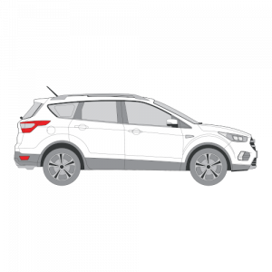 Ford Escape – perforoitu tummennuskalvo