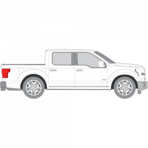 Ford F-150 Crew Cab – perforoitu tummennuskalvo