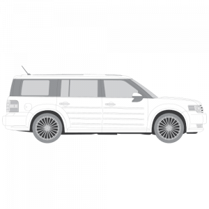 Ford Flex – perforoitu tummennuskalvo