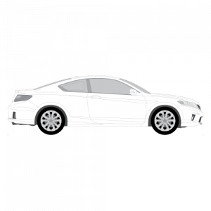 Honda Accord coupe – perforoitu tummennuskalvo