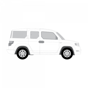 Honda Element – perforoitu tummennuskalvo