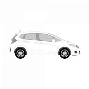 Honda Fit – perforoitu tummennuskalvo