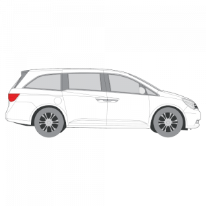 Honda Odyssey – perforoitu tummennuskalvo