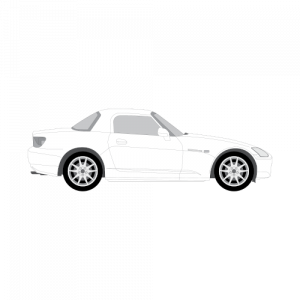 Honda S2000 – perforoitu tummennuskalvo
