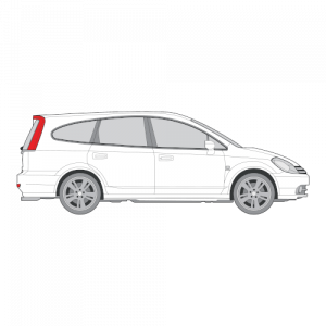 Honda Stream – perforoitu tummennuskalvo