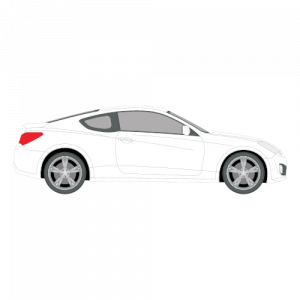 Hyundai Genesis coupe – perforoitu tummennuskalvo