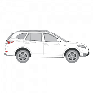 Hyundai Santa Fe – perforoitu tummennuskalvo