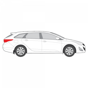 Hyundai i40 farmari – perforoitu tummennuskalvo