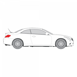 Infiniti G-sarjan avoauto – perforoitu tummennuskalvo