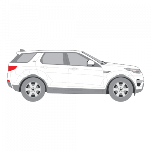 Land Rover Discovery Sport – perforoitu tummennuskalvo