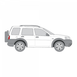 Land Rover Freelander 5-ovinen – perforoitu tummennuskalvo
