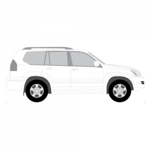 Lexus GX 470 – perforoitu tummennuskalvo