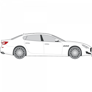 Maserati Quattroporte sedan – perforoitu tummennuskalvo