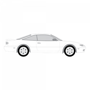 Mazda MX-6 – perforoitu tummennuskalvo