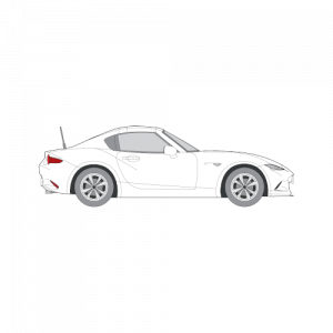 Mazda Miata / MX5 Hard top – perforoitu tummennuskalvo