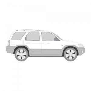 Mazda Tribute – perforoitu tummennuskalvo