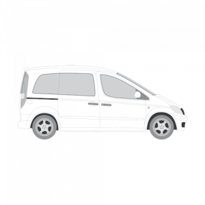 Mercedes-Benz Vaneo – perforoitu tummennuskalvo