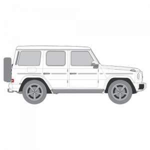 Mercedes-Benz G-Sarja – perforoitu tummennuskalvo