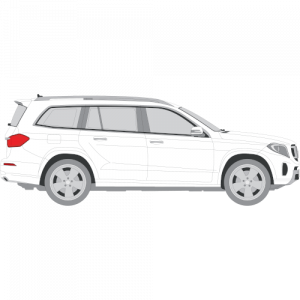 Mercedes-Benz GL-Sarja – perforoitu tummennuskalvo