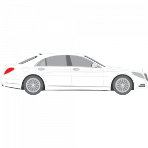 Mercedes-Benz S-Sarjan sedan Long – perforoitu tummennuskalvo