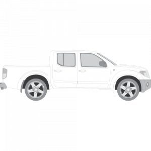 Nissan Navara Double Cab – perforoitu tummennuskalvo