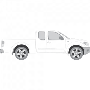 Nissan Navara King Cab – perforoitu tummennuskalvo