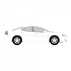 Pontiac Grand Am sedan – perforoitu tummennuskalvo