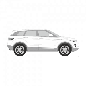 Range Rover Evoque 5-ovinen – perforoitu tummennuskalvo