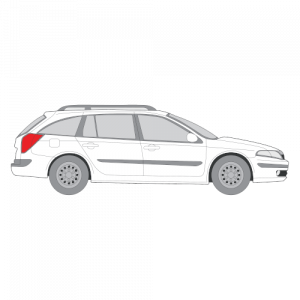 Renault Laguna farmari – perforoitu tummennuskalvo