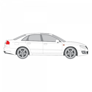 Seat Exeo sedan – perforoitu tummennuskalvo